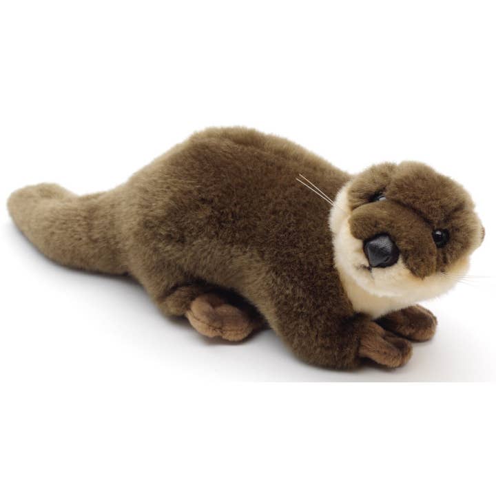 Uni Toys - Wholesale Stuffed/Plush Toy - Kids & Baby - Otter, standing - 32 cm (length) - cuddly/plush toy