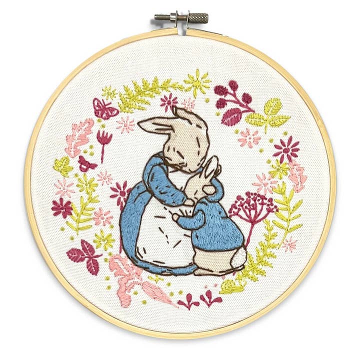 The Crafty Kit Company - Wholesale Embroidery/Cross Stitch Supplies - Beatrix Potter - Peter Rabbit & His Mother