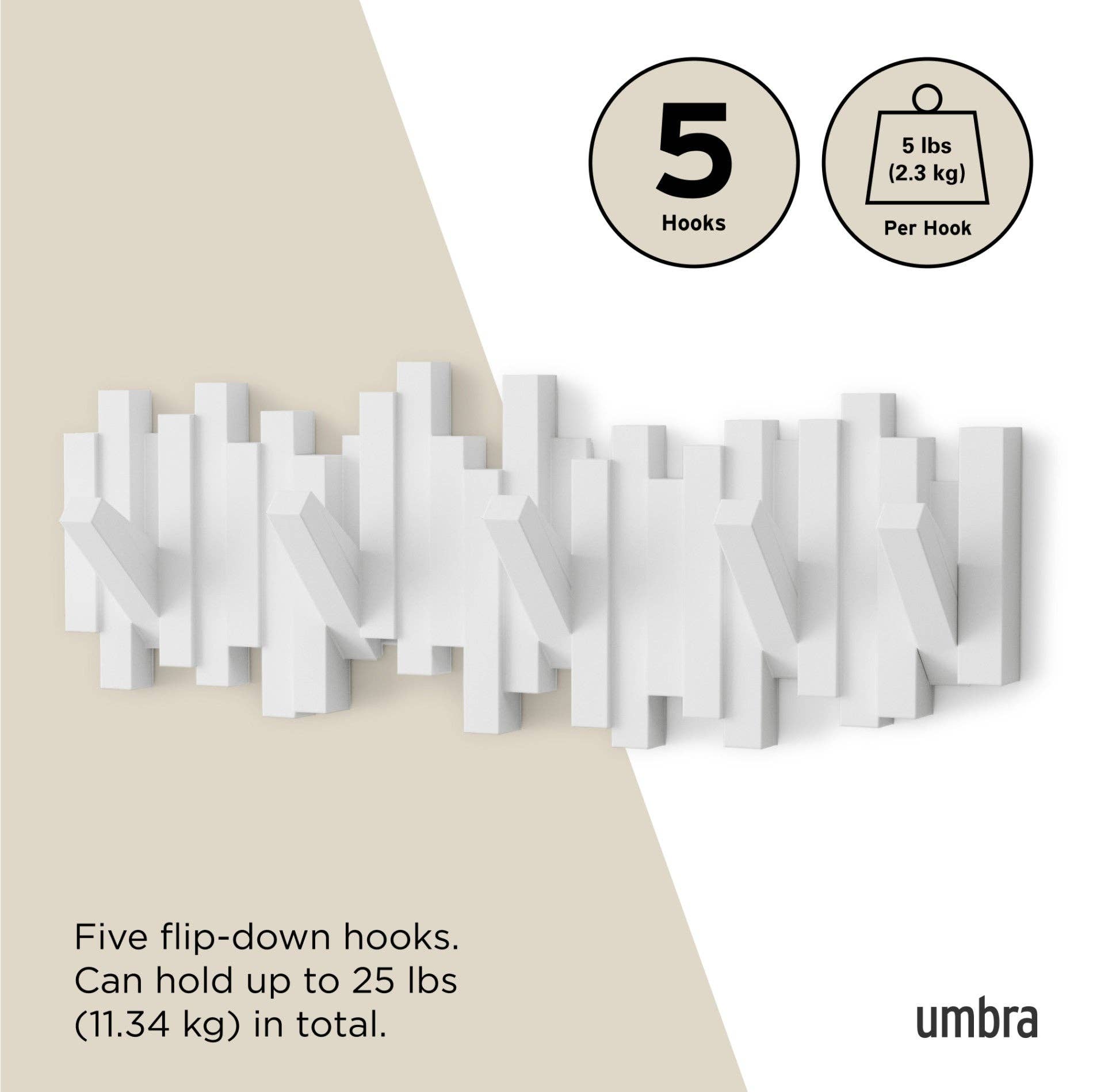 Umbra - Wholesale Wall Hook - Sticks 5 Wall Hook6