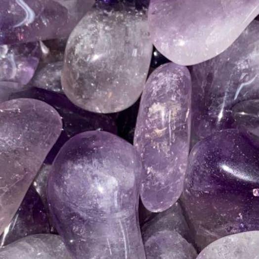 Liv Rocks - Wholesale Spiritual Stone/Crystal - Tumbled Amethyst - Wholesale Crystals + Stones 2