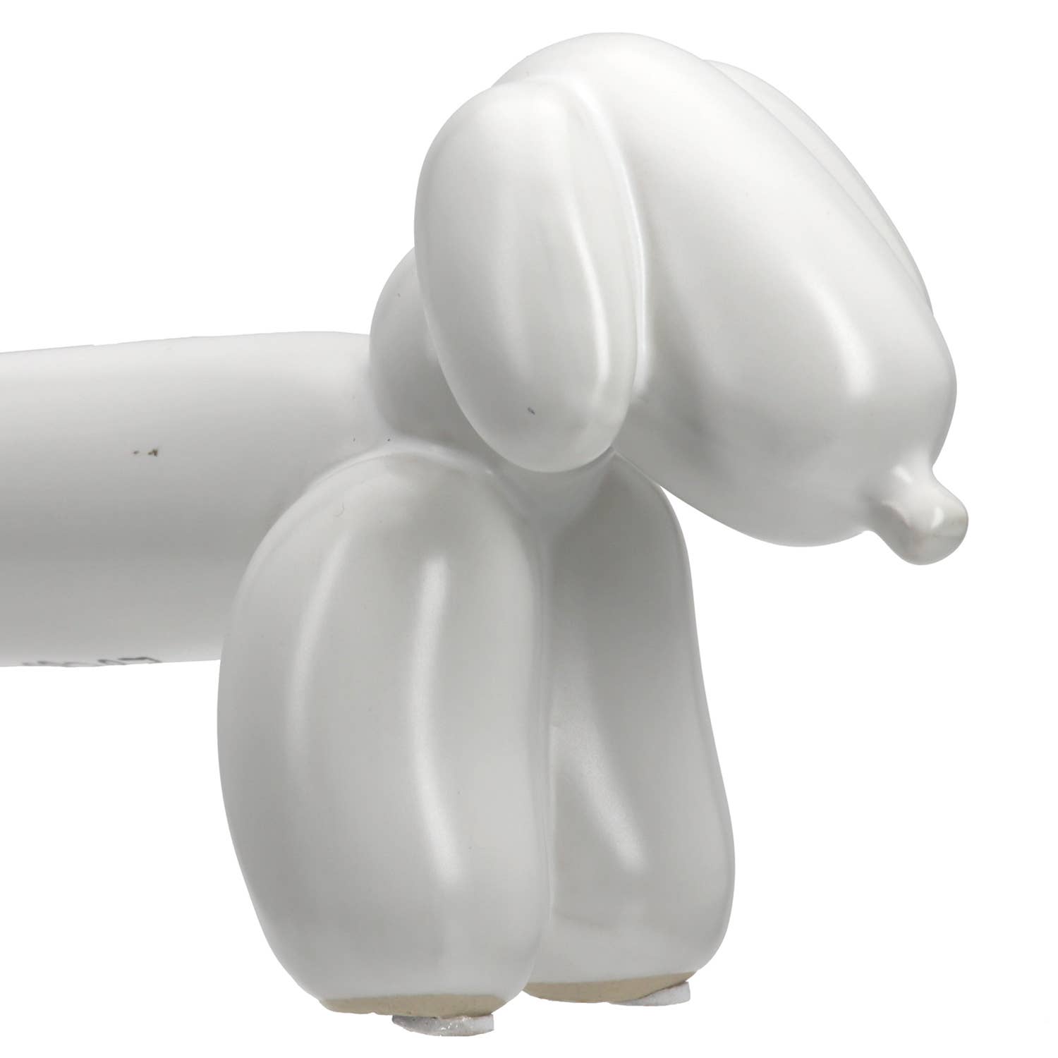 vit Figur Tax Tax Ballonghund vit H. 10 cm, FP 2 för wholesale på Faire2