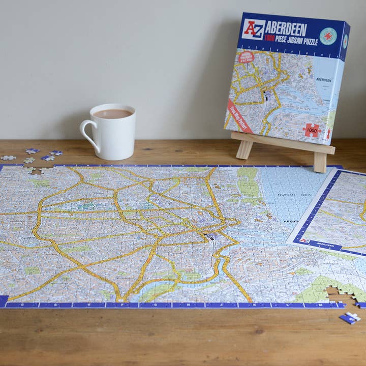 All Jigsaw Puzzles – wholesale Puzzle – Adult – A to Z Map of Aberdeen 1000 Piece Jigsaw6