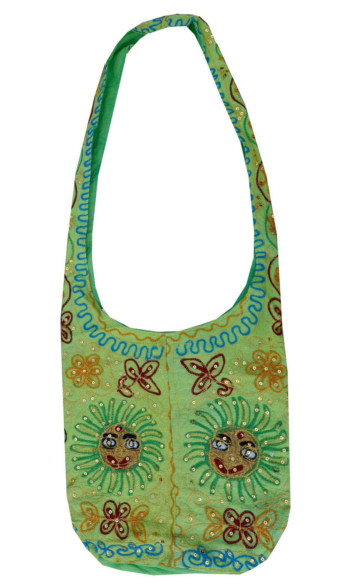 Lungta Imports - Wholesale Crossbody Bag - Women's - Sun Patch Bohemian Hippie Sling Crossbody Bag7