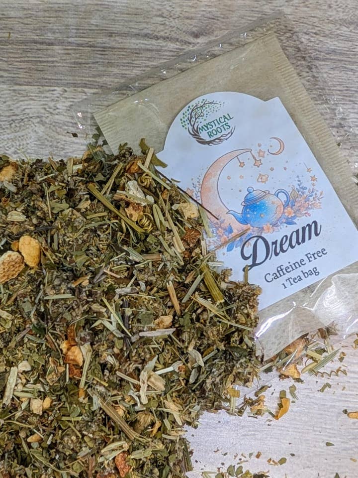 Traum – Kräutertee für Traumerinnerung & Traumarbeit - Cuppa für den Großhandel von Mystical Roots