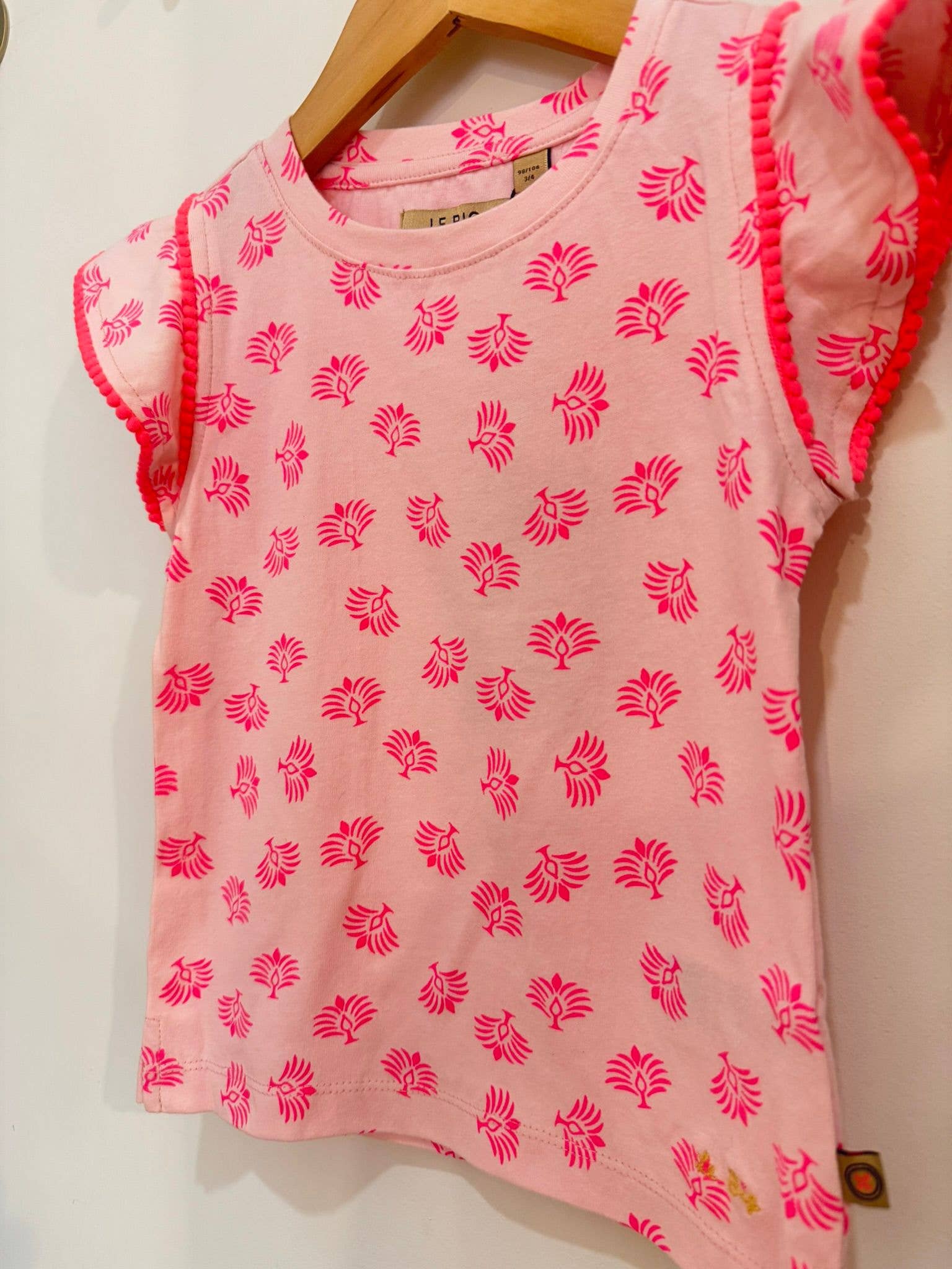 LE BIG - Venta al por mayor Camiseta - Niños - Camiseta Dakota m/c - Rosa Empolvado2