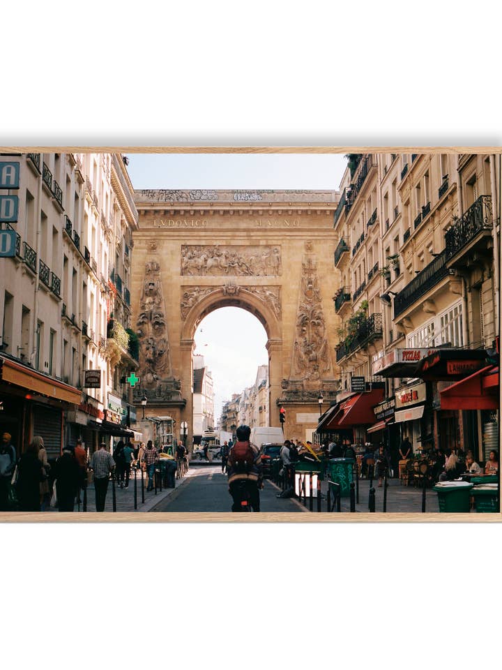 Konsttryck - Paris - Strasbourg Saint-Denis för wholesale av A Week Abroad