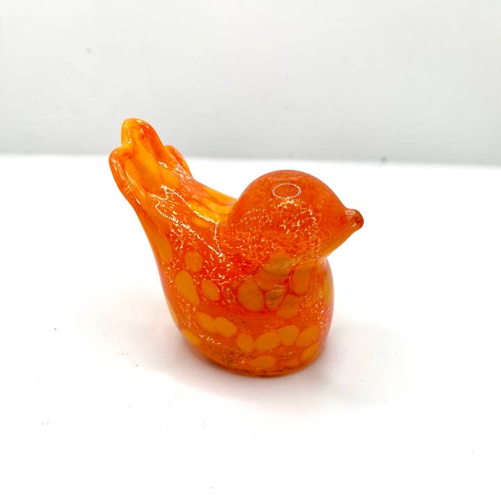 Alice Sturzinger LLC - Venta al por mayor Figura decorativa - Figurita de Cristal Soplado Pajarito de Inspiración -12 Opciones de Color8