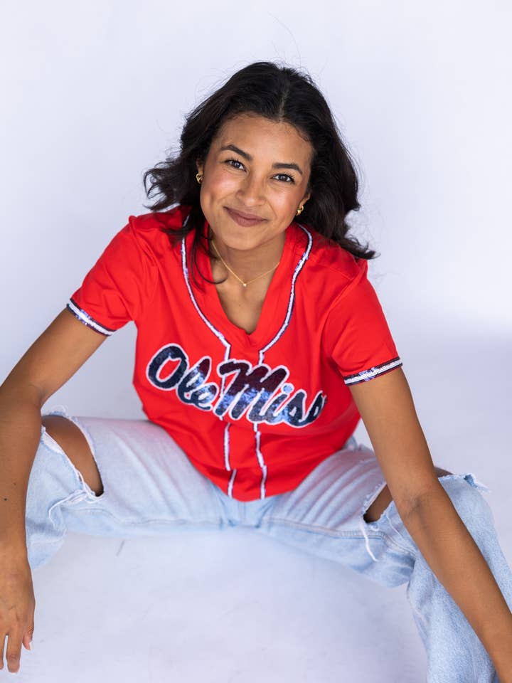 OleMiss Slugger Tee for wholesale by Sparkle City