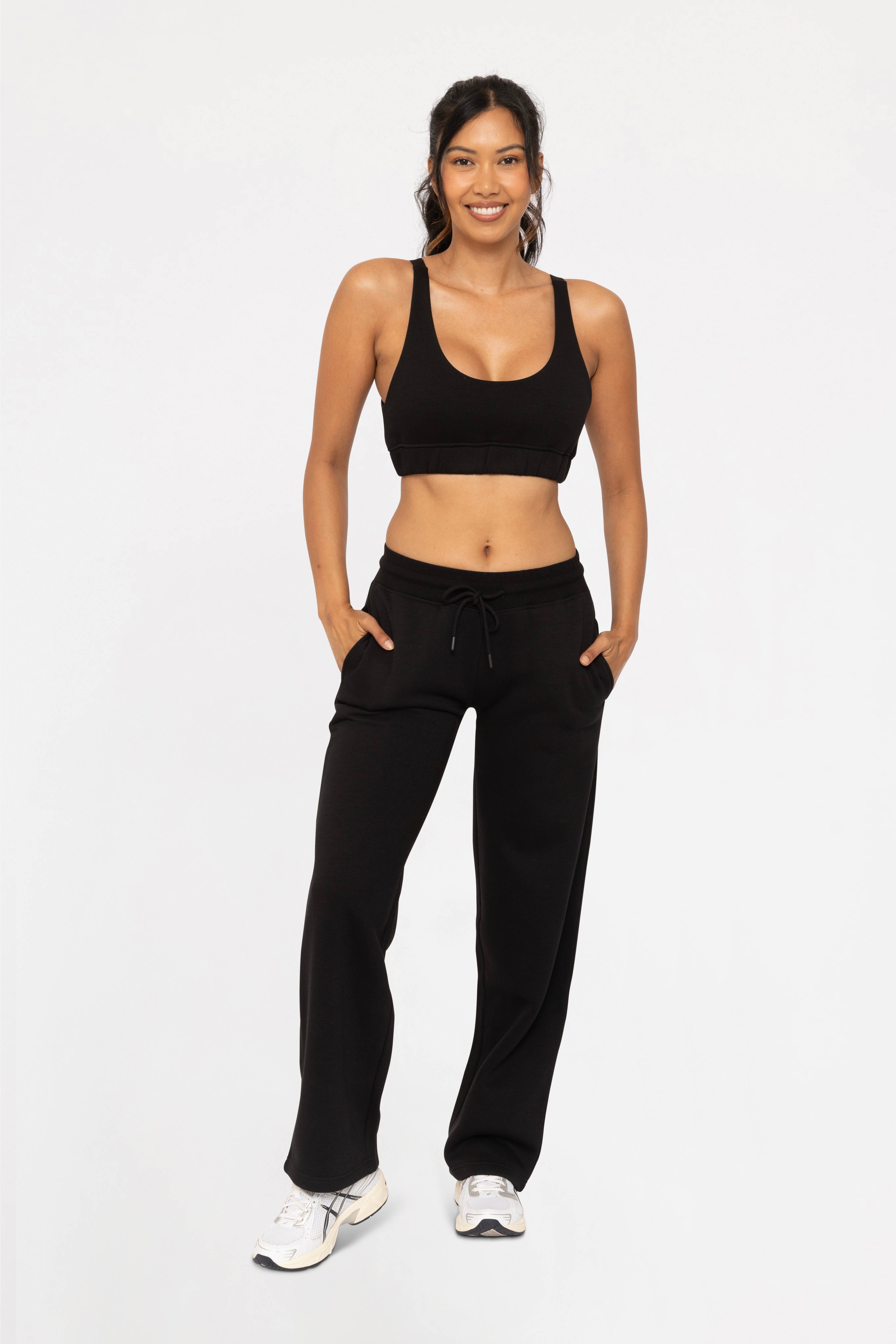 Mono B - Wholesale Sportbeha - Dames - Loungebra met sweatstof van katoenmix7