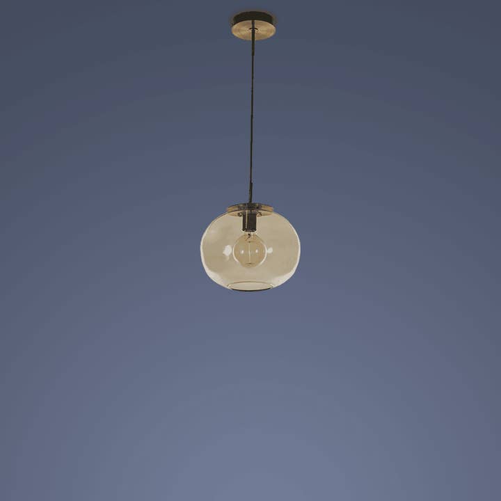 Large Moon Pendant Lamp - Apple for wholesale by Qavun