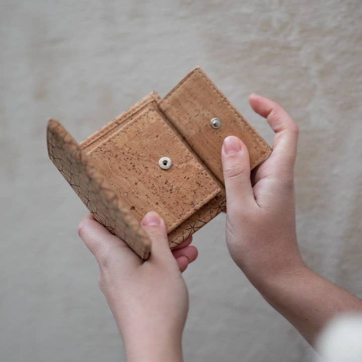 Simaru – Carteira – Homem por atacado – Carteira em cortiça Levi1