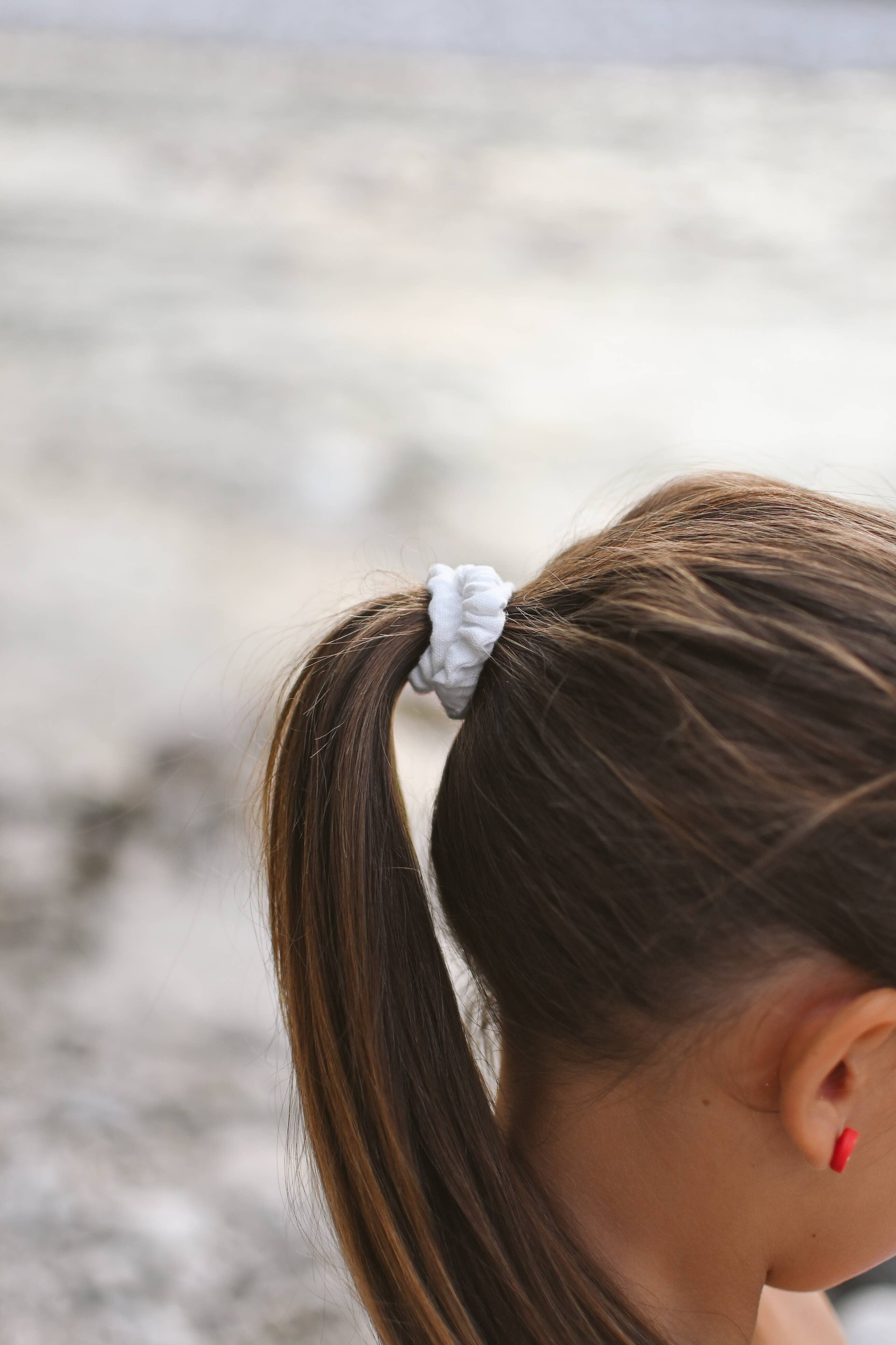 Lanika Atelier, Nika Korošec s.p. - Wholesale Hair Tie - Skinny 100% Linen Hair Elastic, No Plastic Scrunchies 10