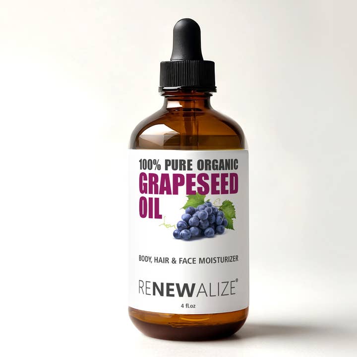 Organic Grape seed Oil Anti-Aging Moisturizer | 4 fl oz for wholesale by Renewalize