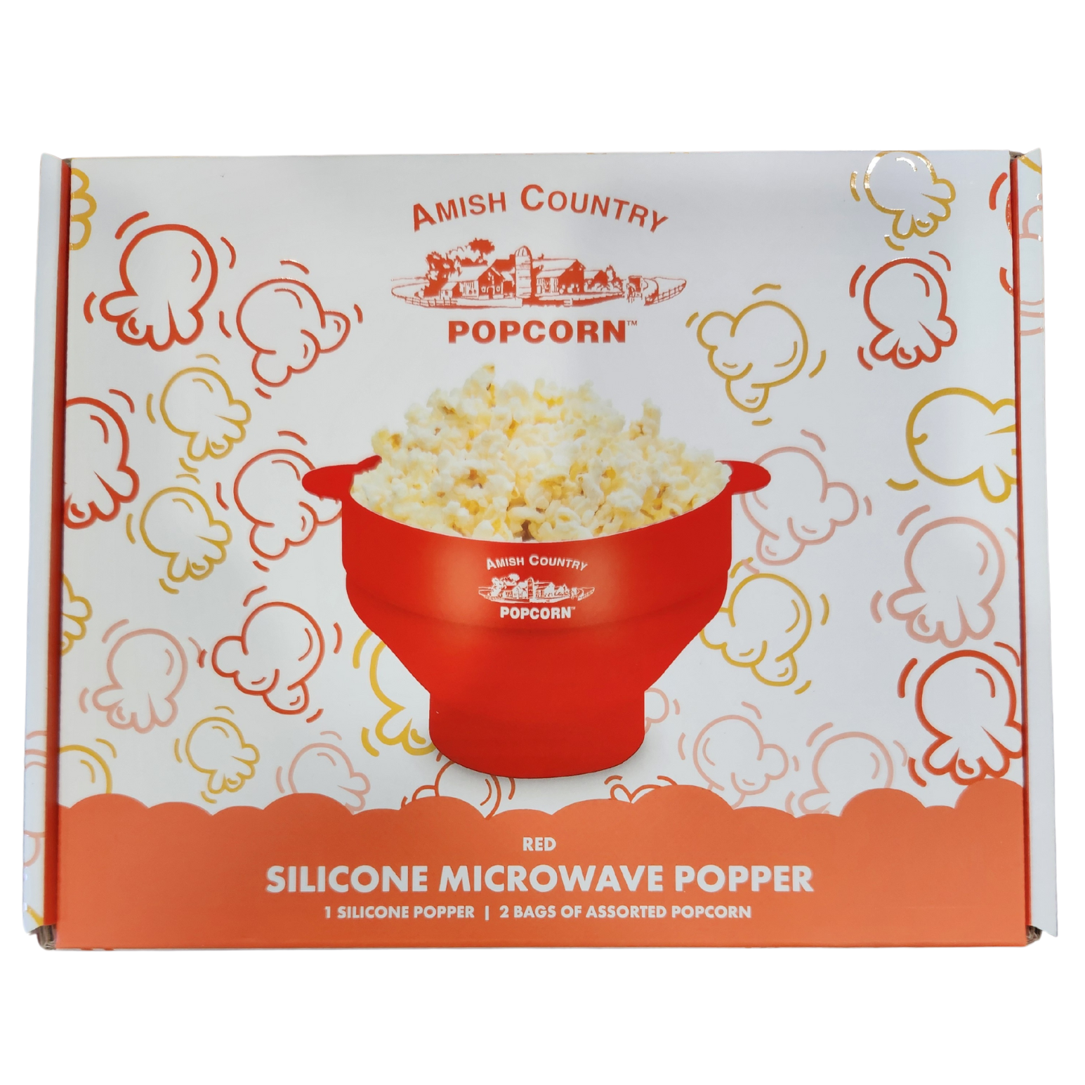 Amish Country Popcorn - Wholesale Cookware Set - Silicone Microwave Popper15