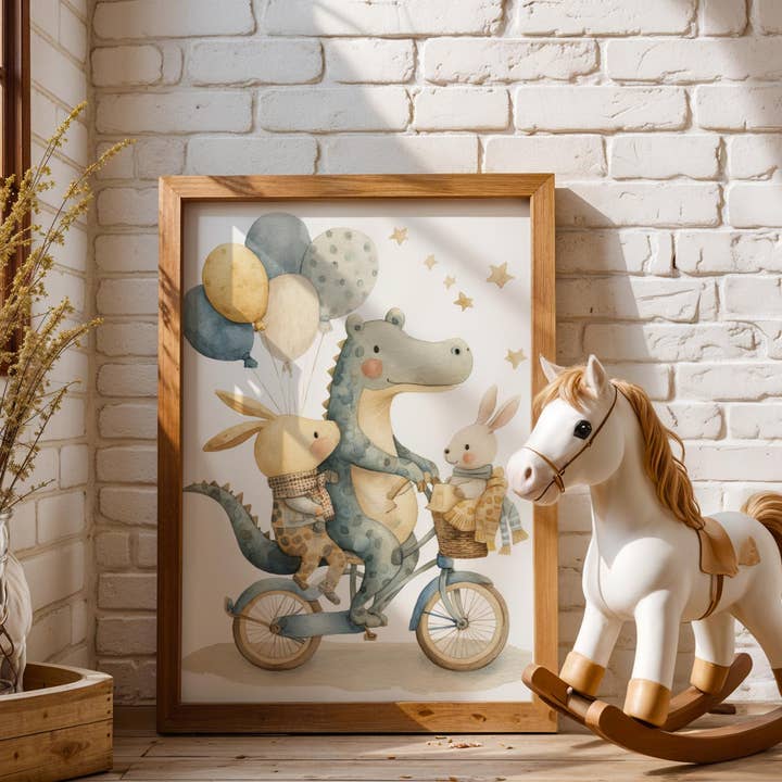 Stampa per asilo - Carta da belle arti - Blu tenue per la vendita all'ingrosso da parte di Artsriver