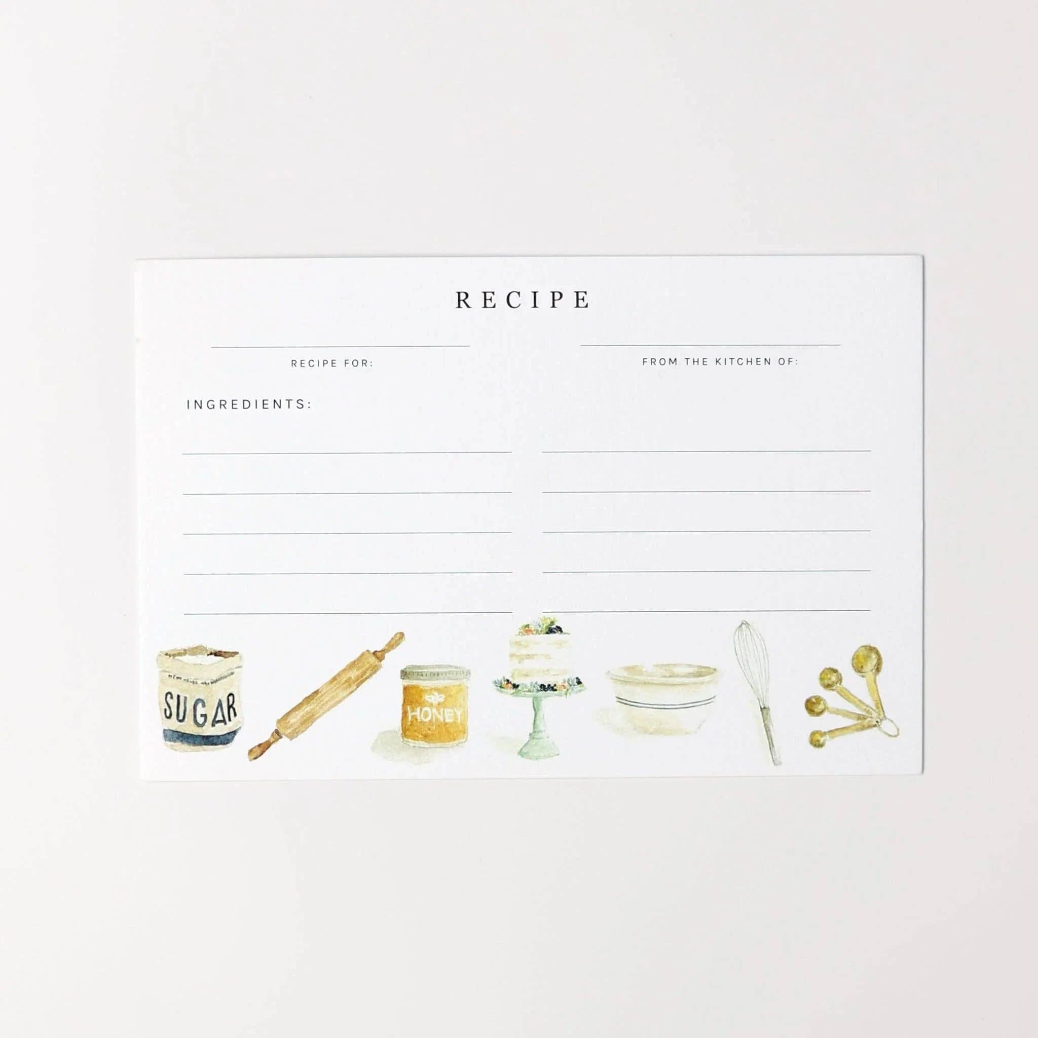 emily lex studio - Wholesale Recipe Card - baking recipe cards1