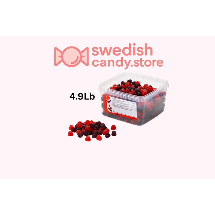 Malaco Skovbær 4,9lb Kasse-Svensk Slik for engroshandel hos Swedish Candy.Store - Swedish Candy