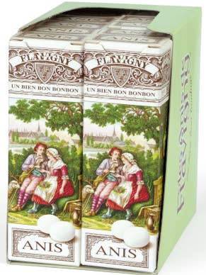 Anis de Flavigny Pocket-size box 18g original  anise for wholesale by French Feast