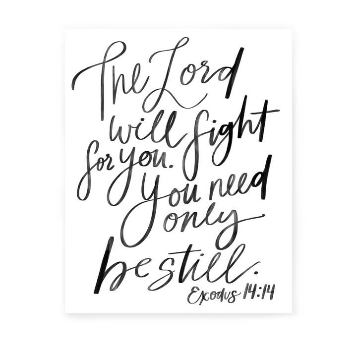 Be Still Print for wholesale by EverElling