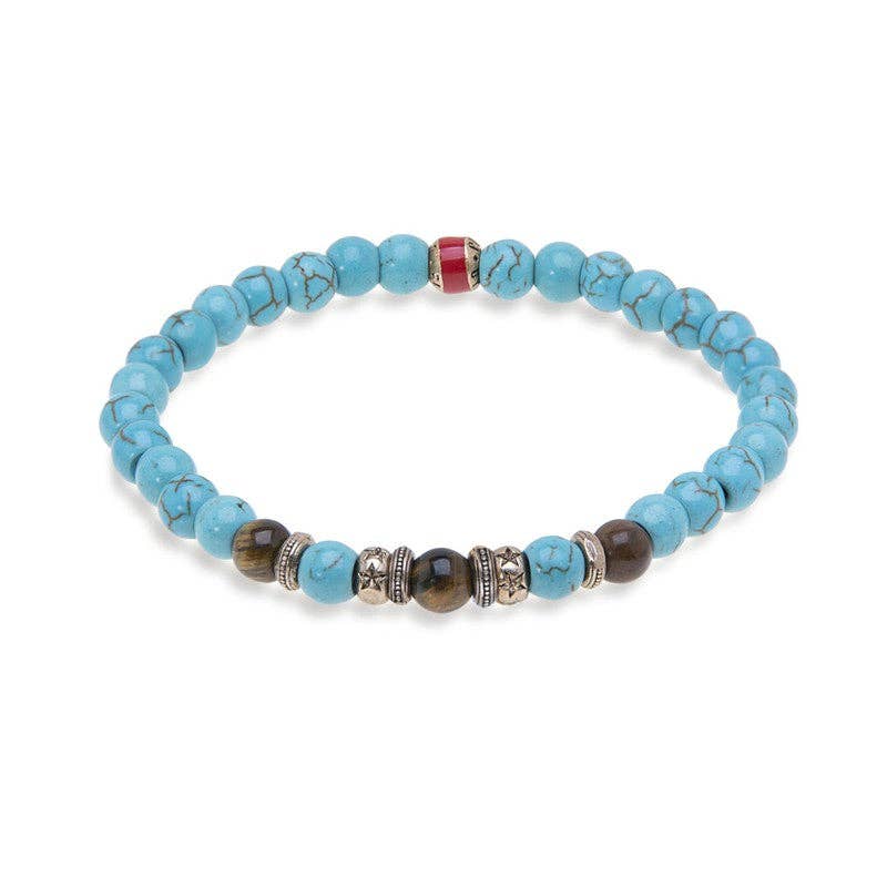 PLATADEPALO - Wholesale Beaded Bracelet - Unisex NUDER elastic bead bracelet0