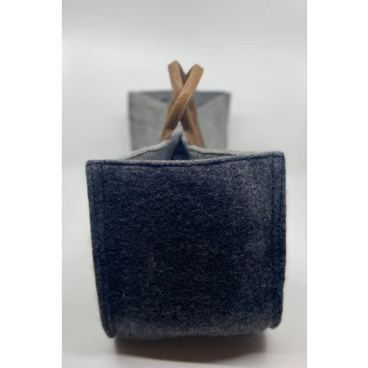 Fibres of Life - Wool & Felt - Wholesale Tote Bag - Women's - The Grab-&-Go Carry All | Felt Wool Tote Bag | Soft Yarn Bag33