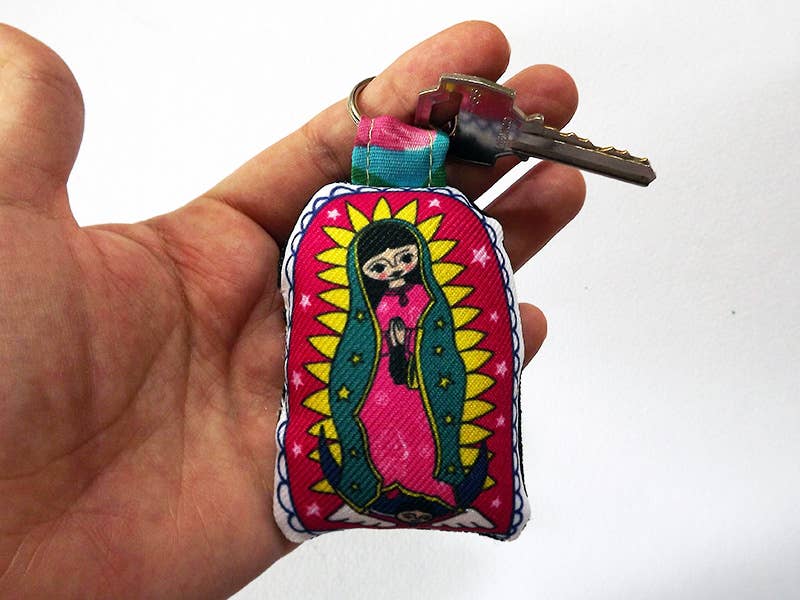 Chunchitos - Wholesale Keychain - Women's - Lady of Guadalupe keychain, Virgin of Guadalupe2