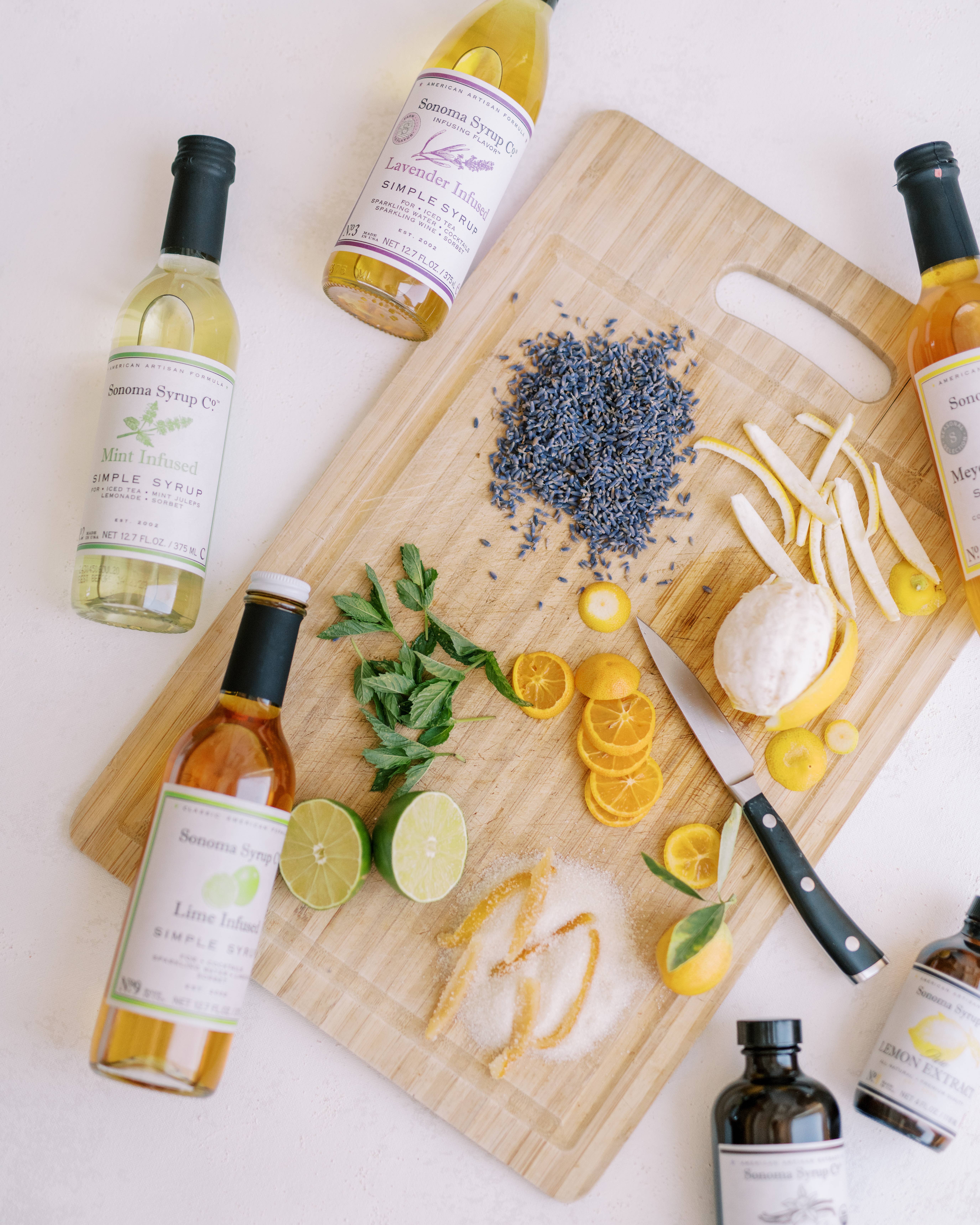 Sonoma Syrup Co. - Wholesale Cocktail Mix/Syrup - 12.7 oz Lavender Infused Simple Syrup3