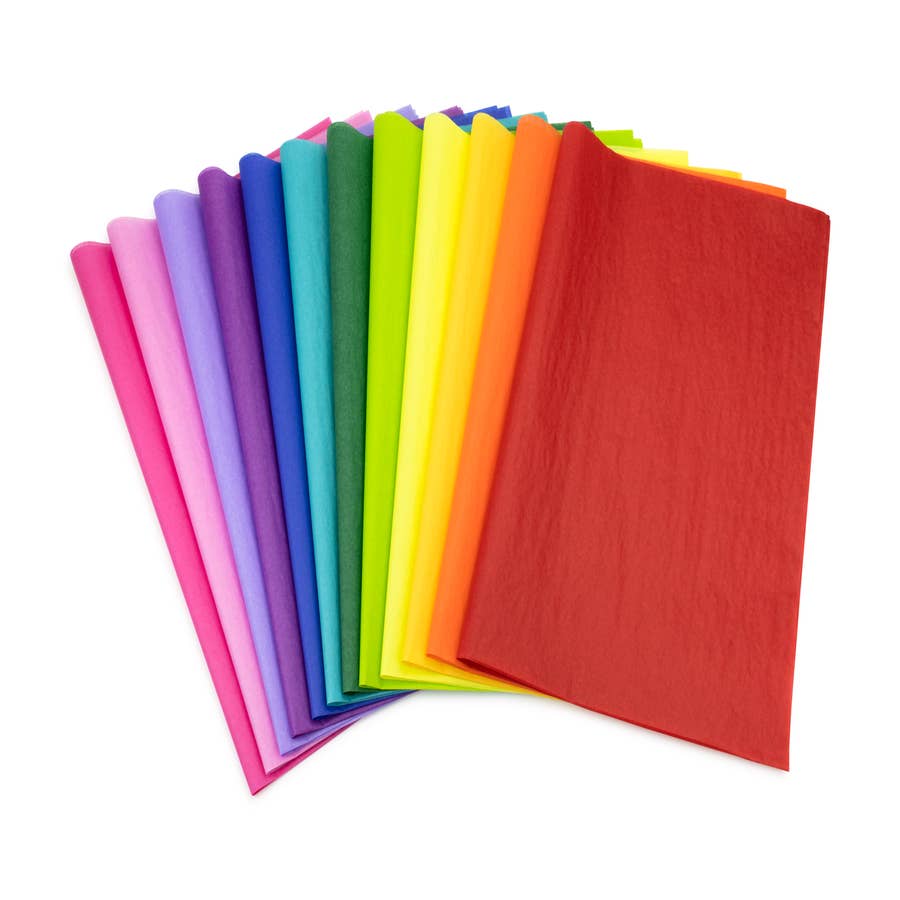 Wholesale Red Tissue Paper in Bulk - 15x20 inch - 480 Sheets