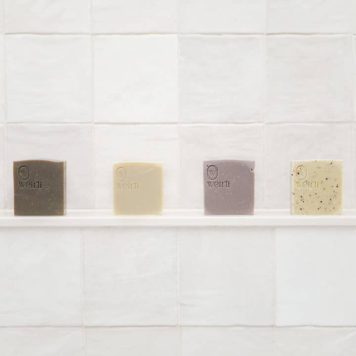 Quadrados de Sabão Não Embalados para Exibição por atacado de Weirli | Inspired skincare for body & spirit