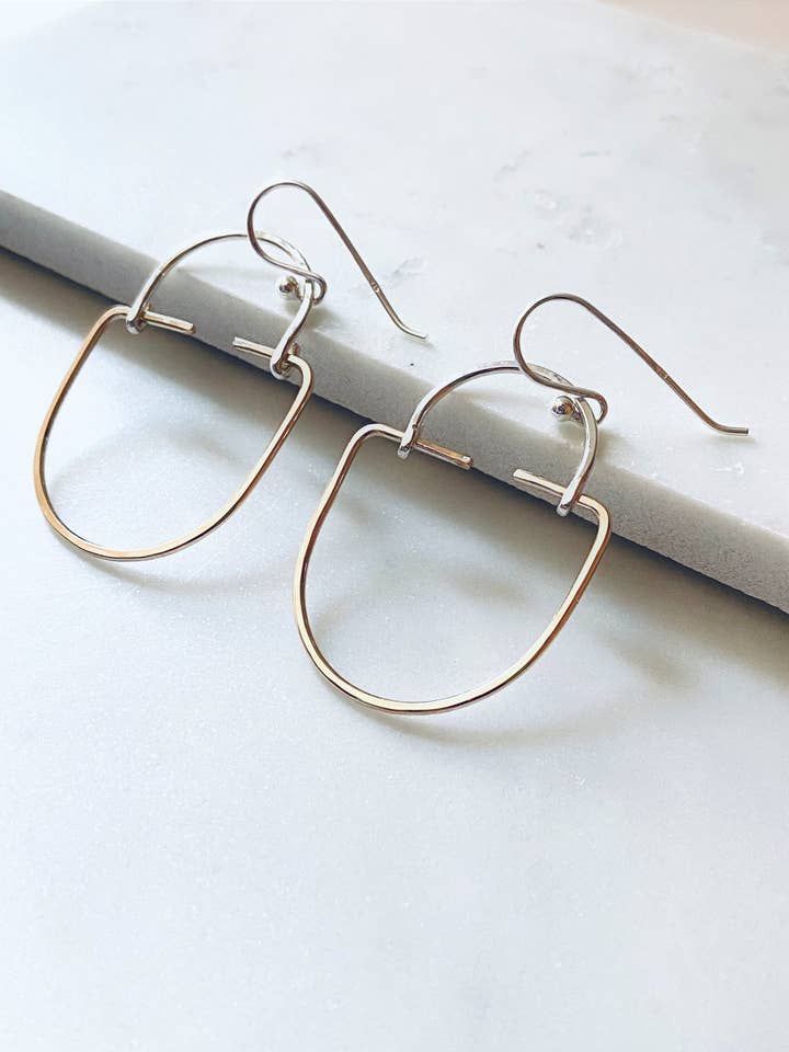 Cleo hoops for wholesale by Trecy Bleich