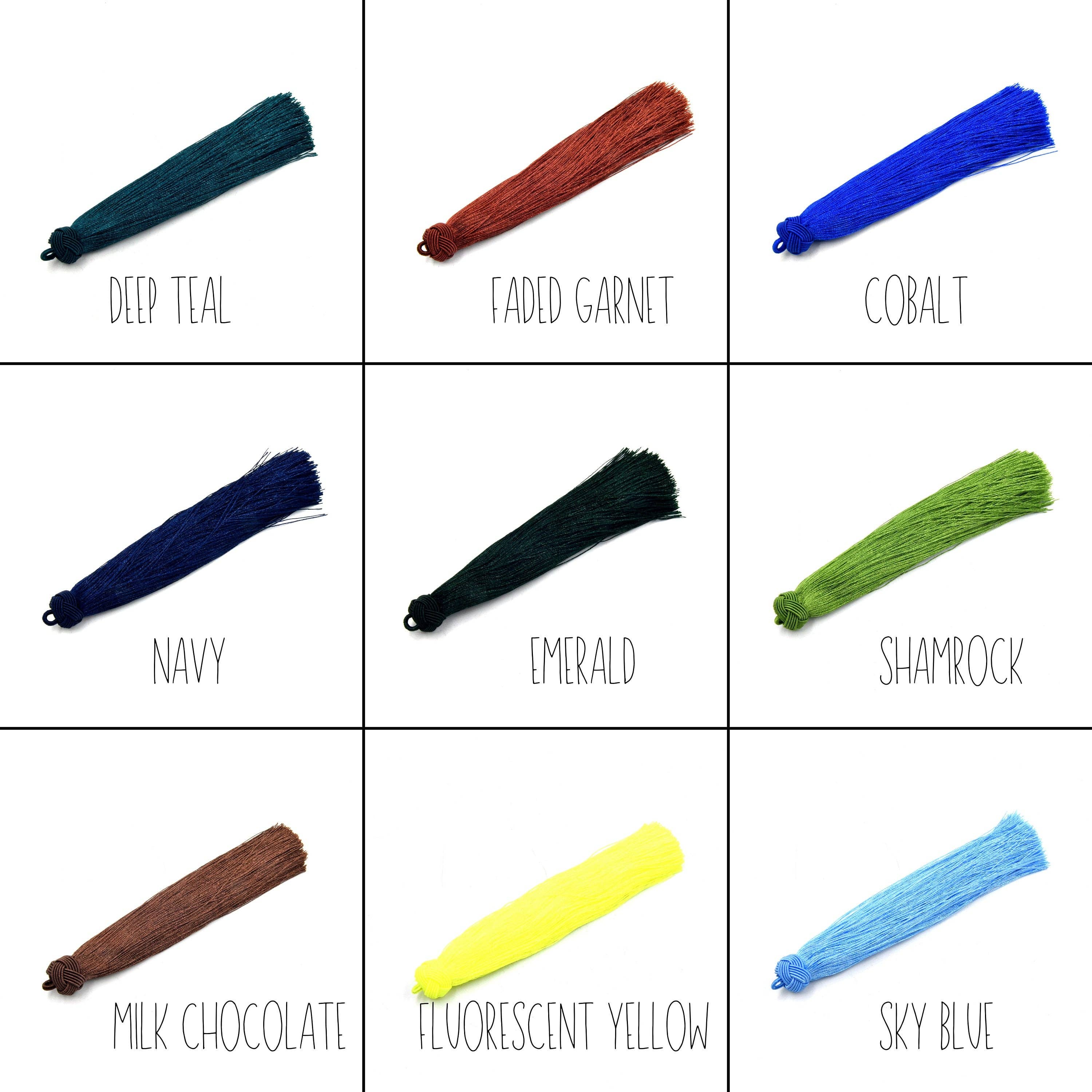 Only Beads - Wholesale DIY Craft Kit - Tassels | Knot Cap Tassel Silk Mala Gypsy Tassel Pendants2