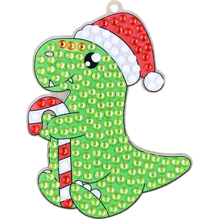 Peter Pauper Press - Wholesale DIY Craft Kit - Kids - Big Gem Painting Christmas Ornaments Kit9