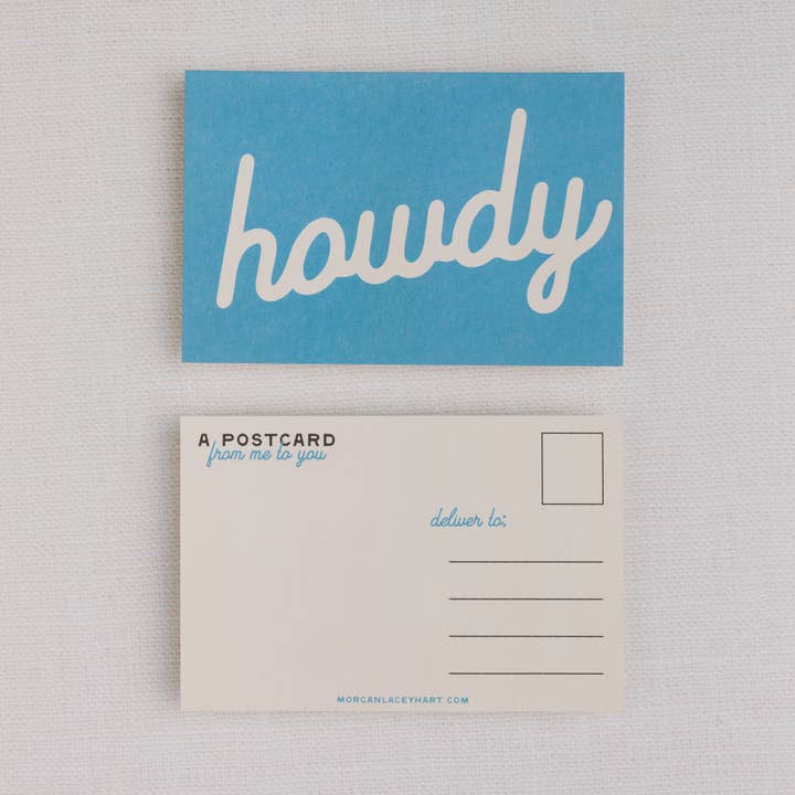 Morgan Lacey Hart - Vente Cartes postales - Cartes postales Howdy11