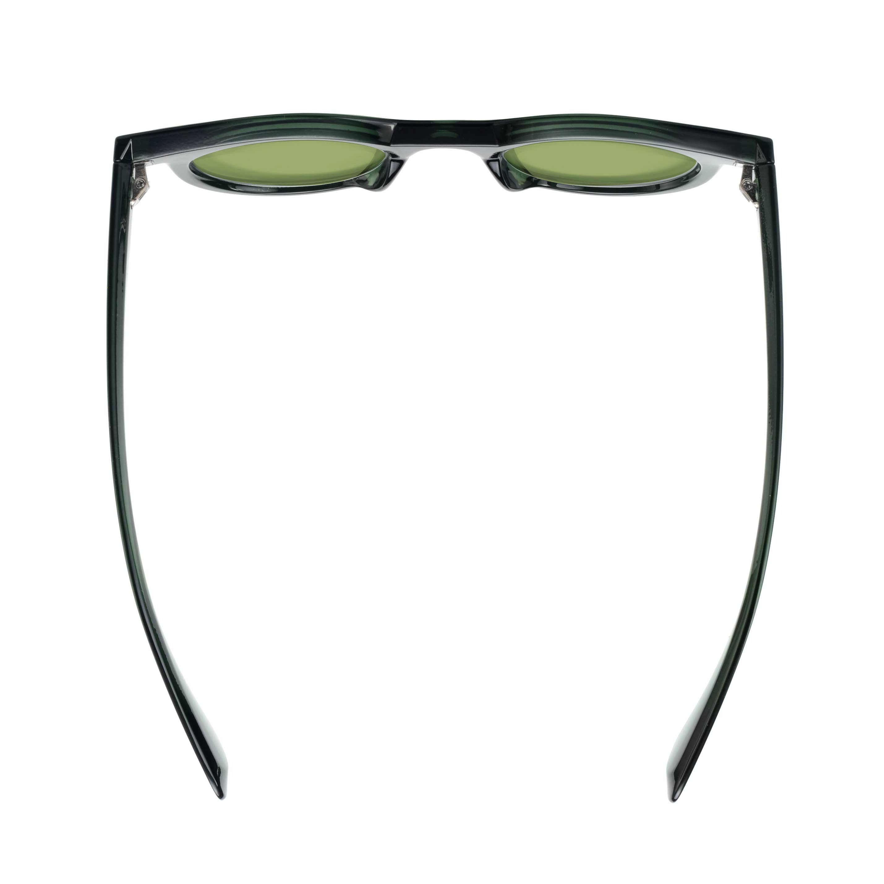Ryan Simkhai Eyeshop - Wholesale Sunglasses - Women's - MILO |Transparent Green| Green Lens | Polarized Sunglasses3