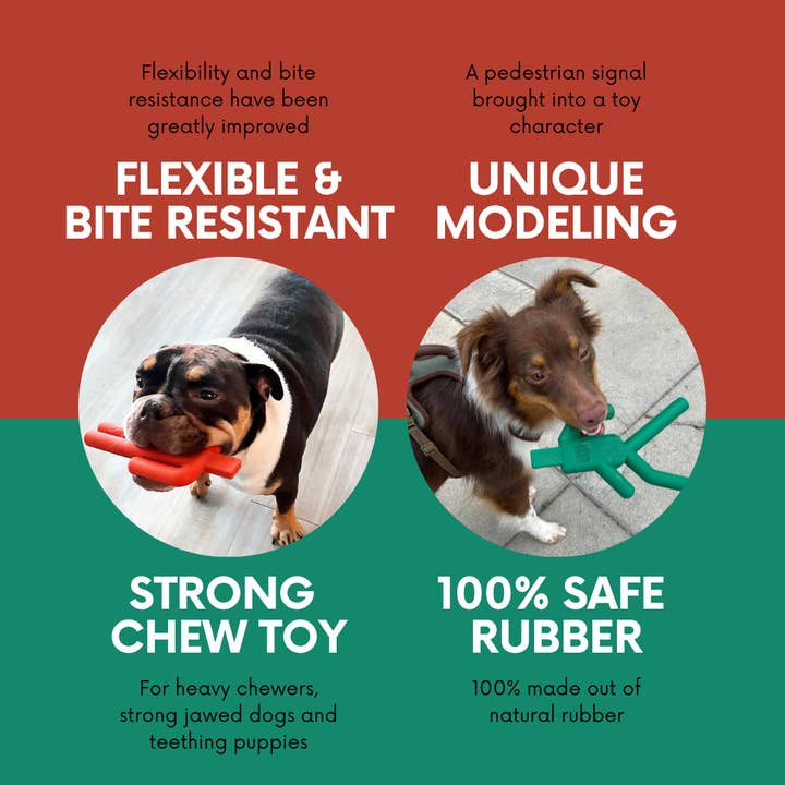 Come Here Buddy - Wholesale Pet Chew Toy - Dog - Dog Chew Toy - Stop & Go3