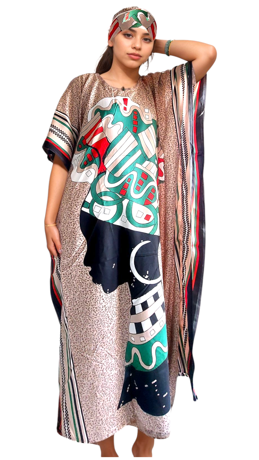 India Batik - Wholesale Kaftan - Women's - Kaftan Dress -13754