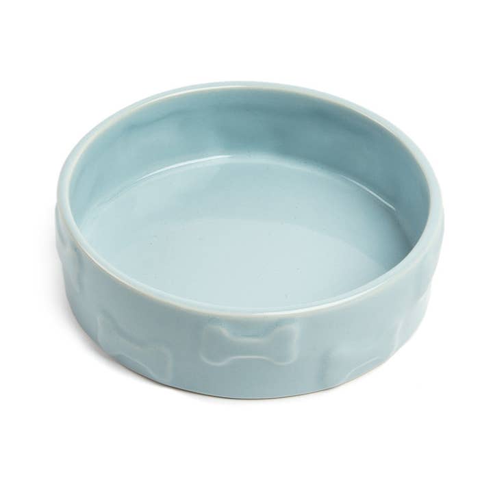 Park Life Designs - Wholesale Pet Bowl - Cat/Dog - Manor Blue Pet Bowl