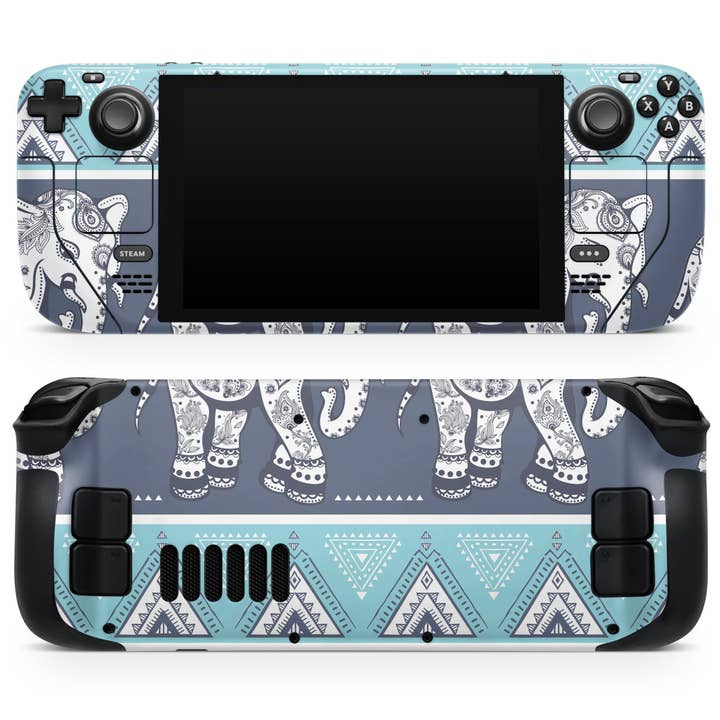 Kit d'ordinateur à motifs Walking Sacred Elephant pour la vente par DesignSkinz