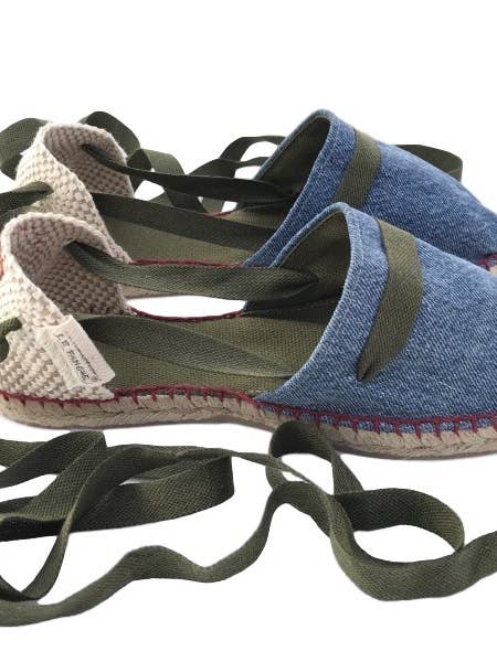 FRISCO - Handgefertigte Vintage Levi's Damen Espadrilles für den Großhandel von Le Fanghe