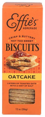 KeHE Distributors, LLC - Wholesale Cookie - Effie's Homemade All Natural Oatcakes, 7.2 oz0