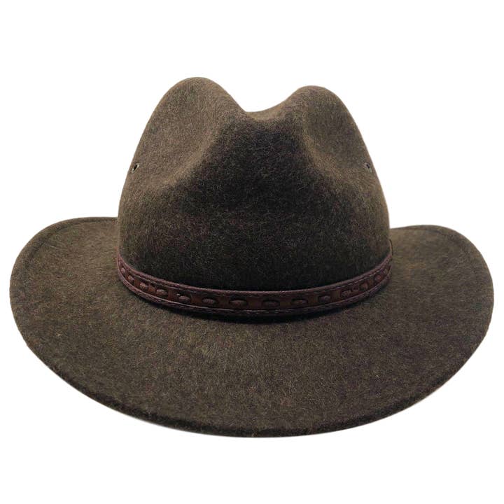 One Fresh Hat - Wholesale Fedora - Unisex - Safari Wool Crushable Hat