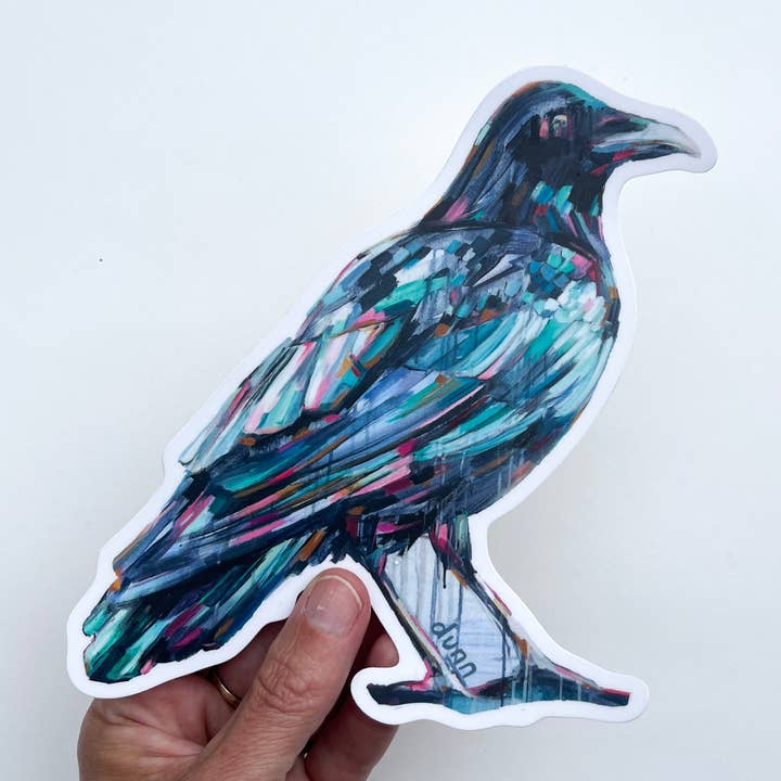 SheilaDunnArt - Wholesale Sticker - The Messenger vinyl sticker2