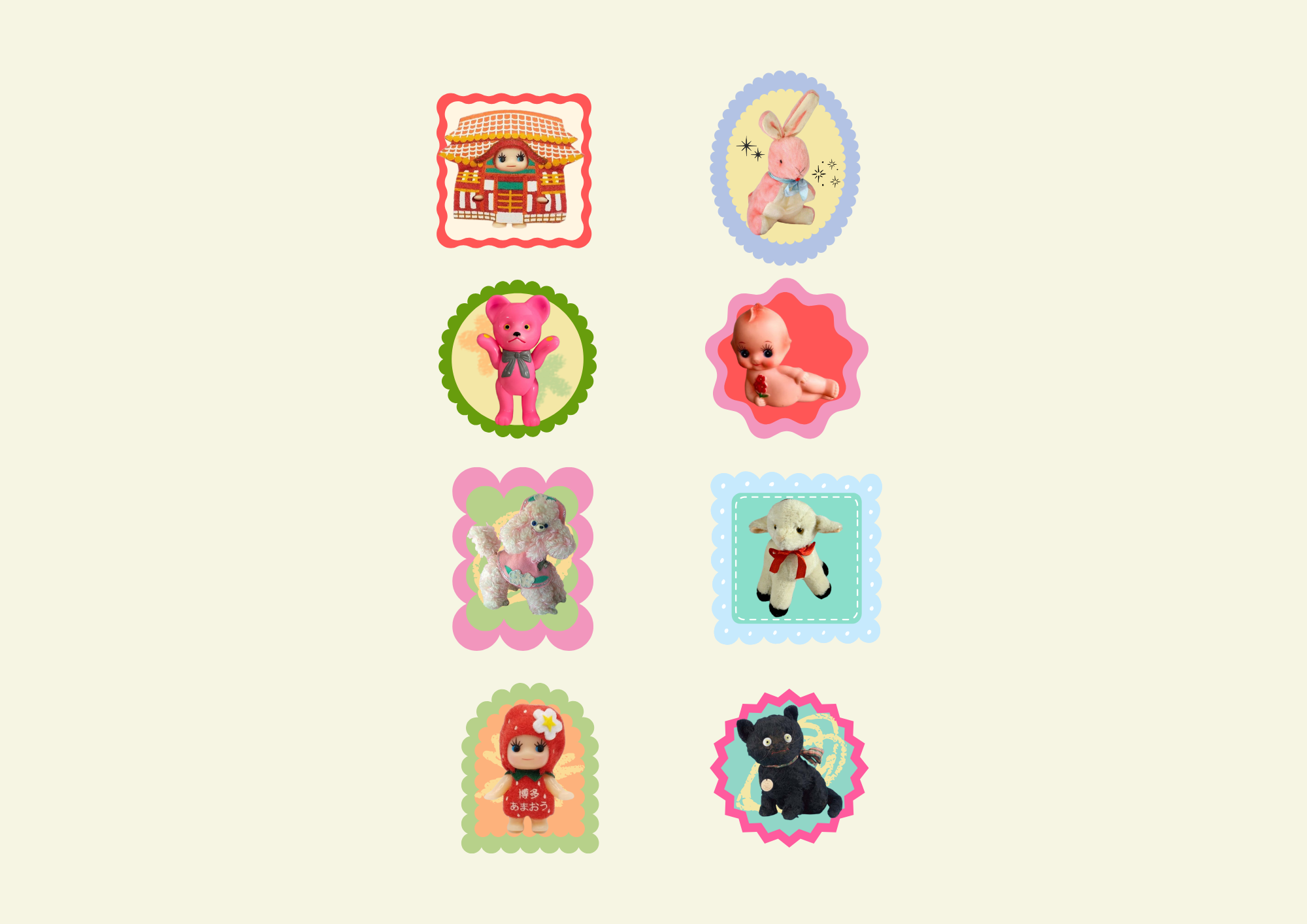 Shellflower - Wholesale Sticker - Toys Washi Flake Stickers1