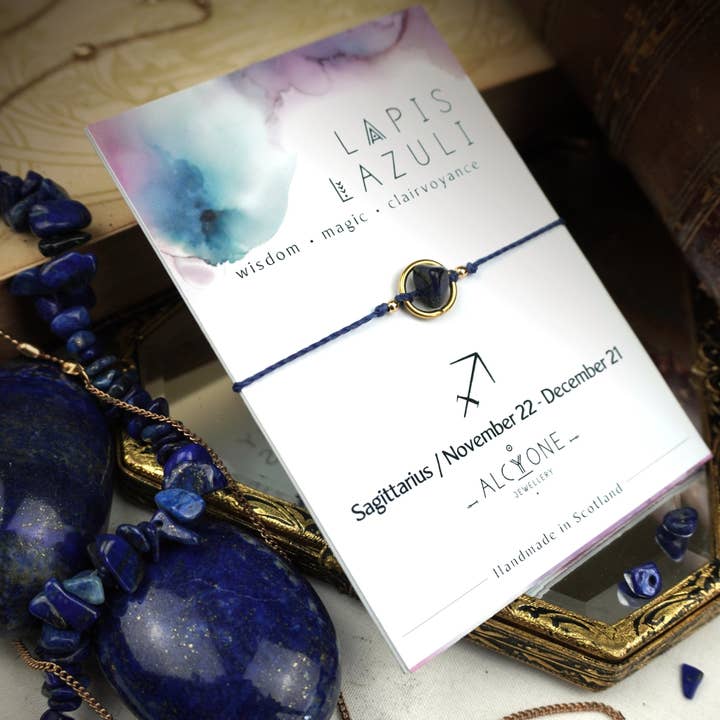 Skytten LAPIS LAZULI Armband för wholesale av Alcyone Jewellery Ltd
