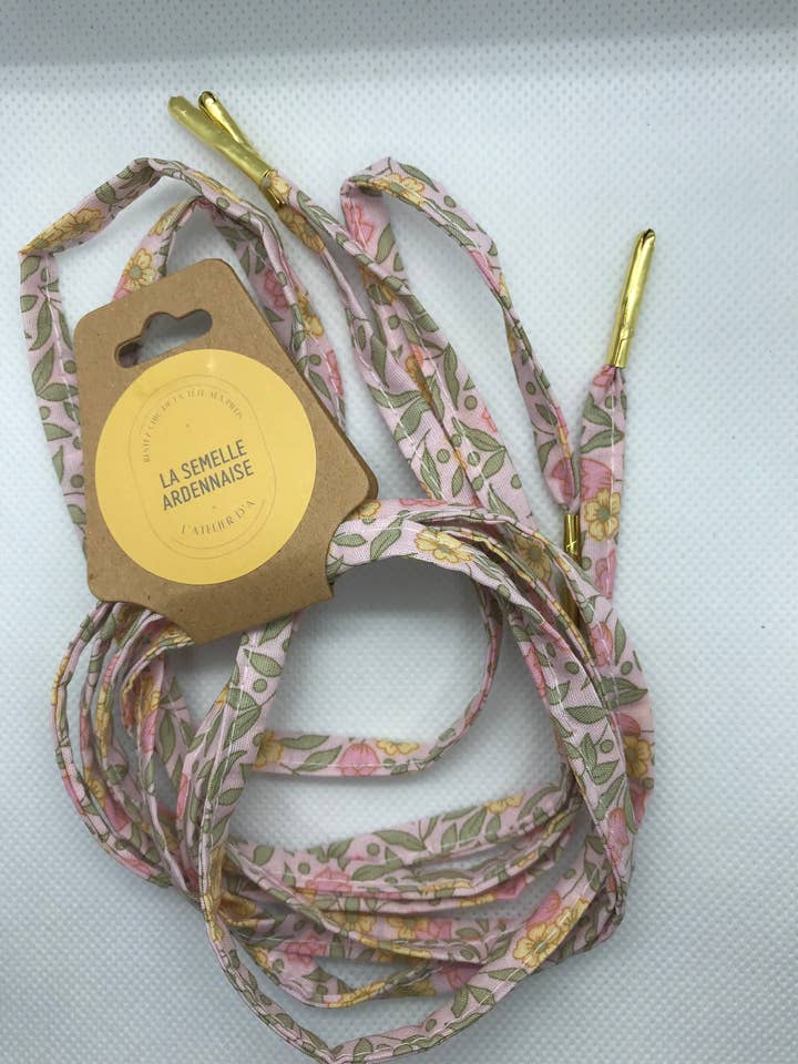 Lacets Imprimés pour la vente par La Semelle Ardennaise