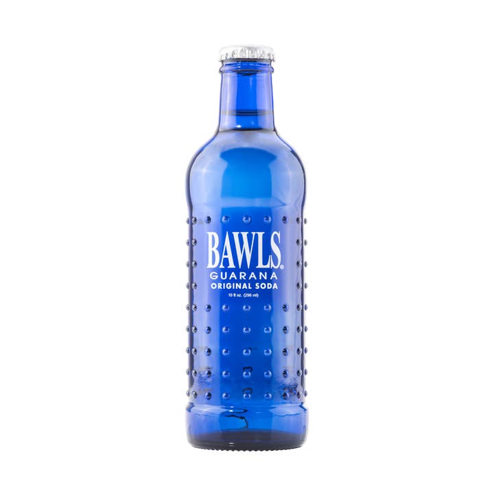 Bawls Soda, original, bouteille en verre de 10 oz, 12 carats pour la vente par Grandpa Joe's Candy Shop