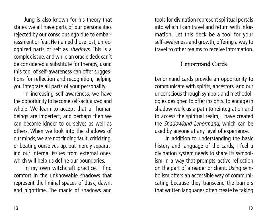 Schiffer Publishing - Wholesale Tarot Cards - Shadowland Lenormand4