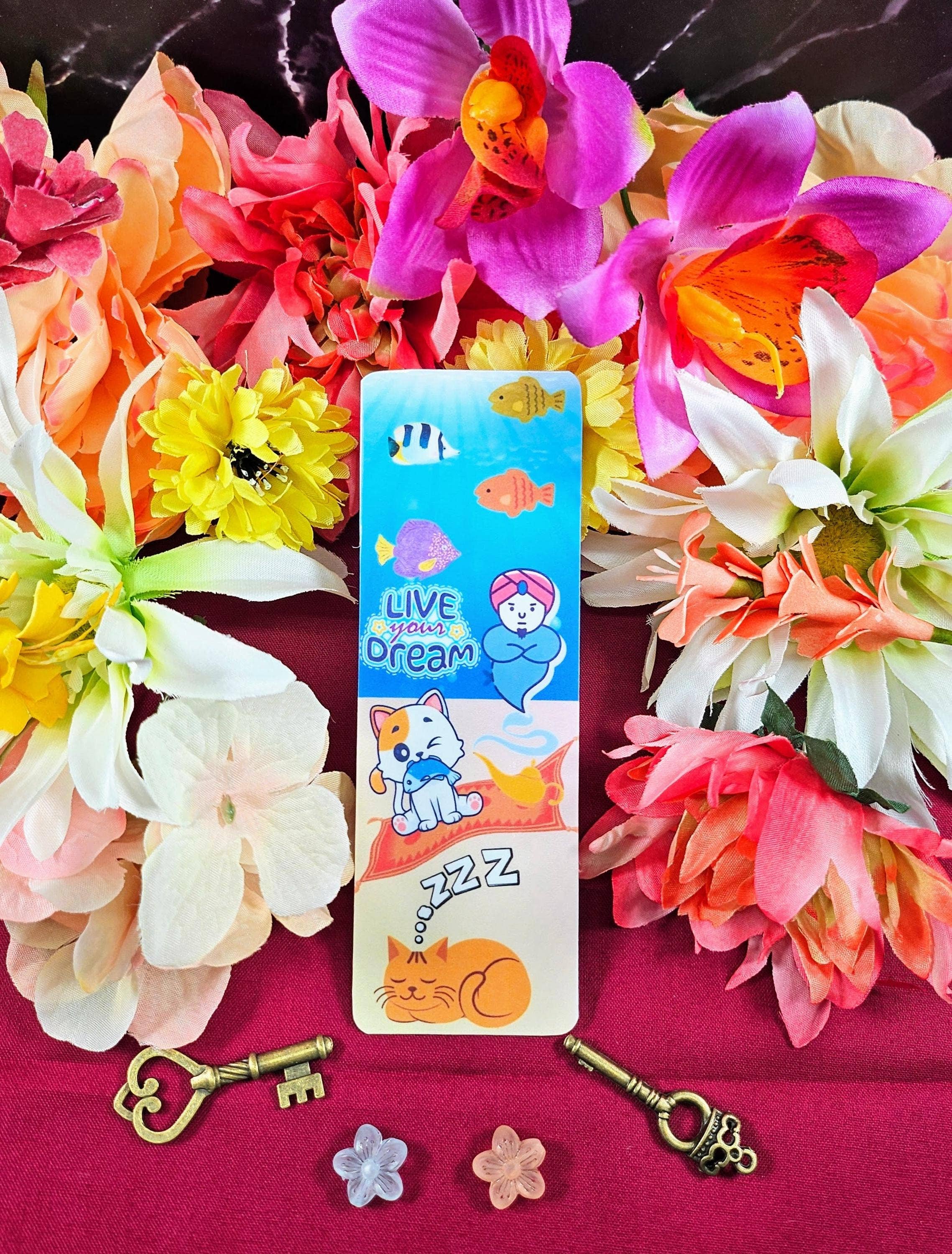Autumnmist Boutique - Wholesale Bookmark - Live Your Dream Genie & Cat Bookmark0