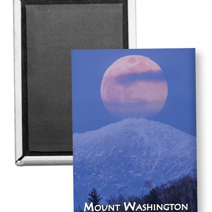 7711 - Mount Washington Moon Long Magnet for wholesale by White Mountain Images
