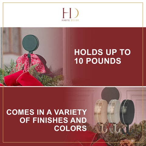 Haute Decor - Wholesale Door Hanger - Attract® Magnetic Hanger, 2 Pack - Green9